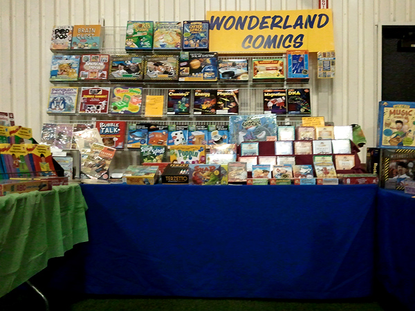 Look at all those kid-centric games, science & activity kits, and workbooks!